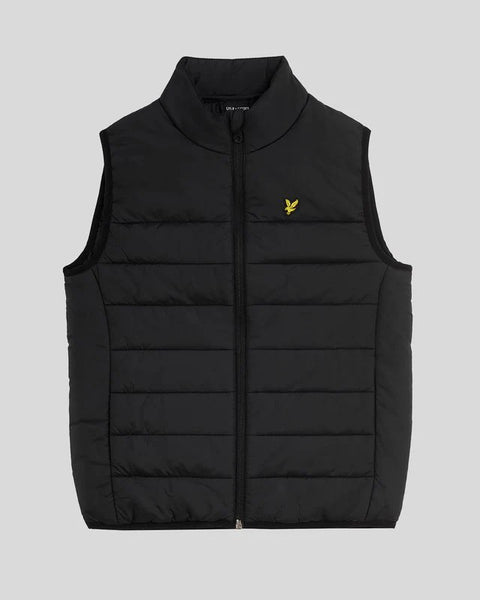 Lyle & Scott - JKB2001V Wadded Gilet - Z865 Jet Black