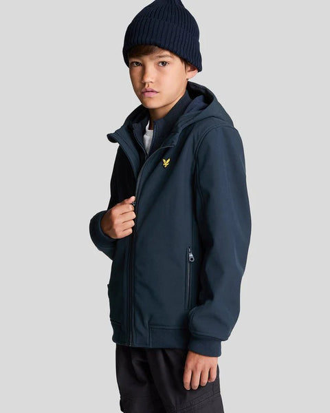Lyle & Scott - JKB2102V SoftShell Jack Hooded - Z271 Dark Navy