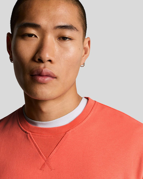 Lyle & Scott - ML424VOG - X586 Coral Stand