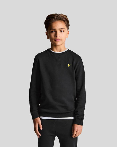Lyle & Scott - MLB2000V Crew Neck Sweater - Z865 Jet Black