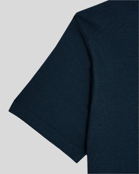 Lyle & Scott - TSB2205V Linen T-Shirt - Z271 Dark Navy