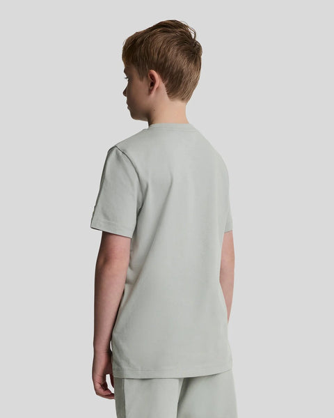 Lyle & Scott - TSB2012V Script Embroided Tee - X570 Grey Mirage