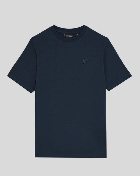 Lyle & Scott - TSB2205V Linen T-Shirt - Z271 Dark Navy