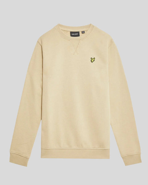 Lyle & Scott - MLB2000V Crek Neck Sweat - Z151 Stone