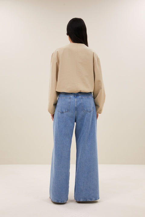 By Bar - Maggie canvas jacket - 007 Dark sand