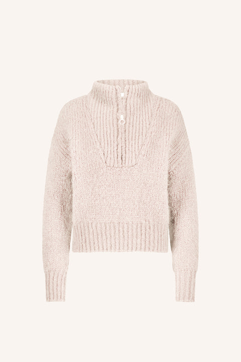 By Bar - Boxy beau pullover 25515020 - 018 Chalk