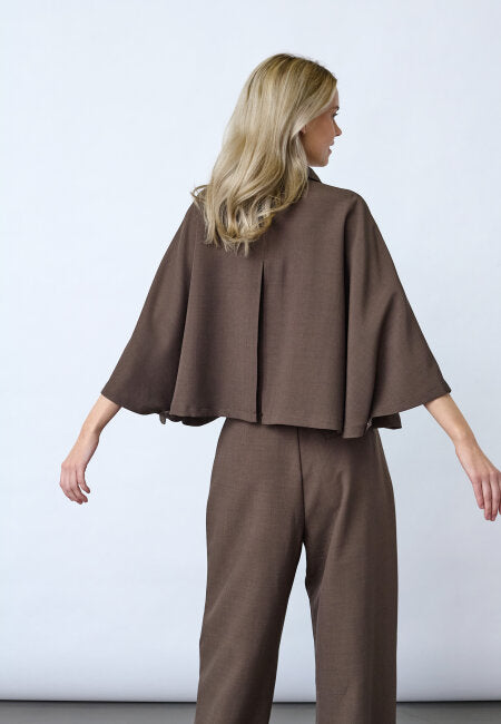 Sisterspoint - GARWIN-CAPE - Teak / jasje