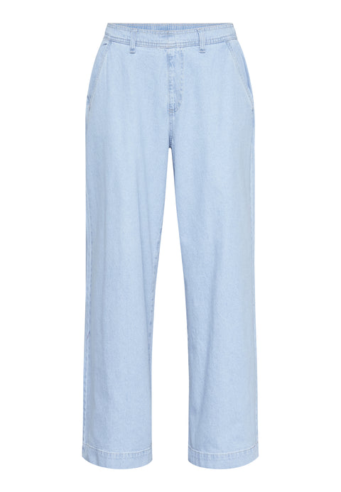 Sisterspoint - Jeans 18301 Osa-wide.pa - 901 L.blue wash