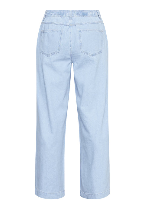 Sisterspoint - Jeans 18301 Osa-wide.pa - 901 L.blue wash