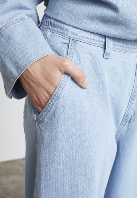 Sisterspoint - Jeans 18301 Osa-wide.pa - 901 L.blue wash