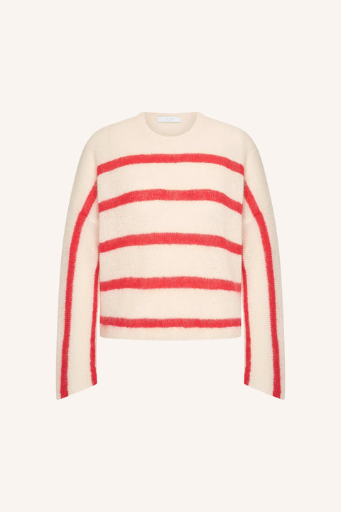 By Bar - Vide stripe pullover - 1321 Lollipop stripe