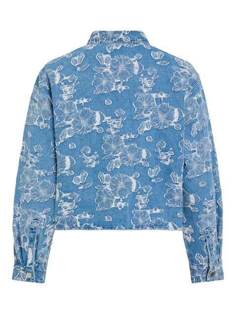 Vila - 14114181 VIIANAIS NEW - LIGHT BLUE DENIM / jacket