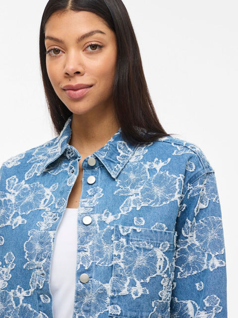 Vila - 14114181 VIIANAIS NEW - LIGHT BLUE DENIM / jacket