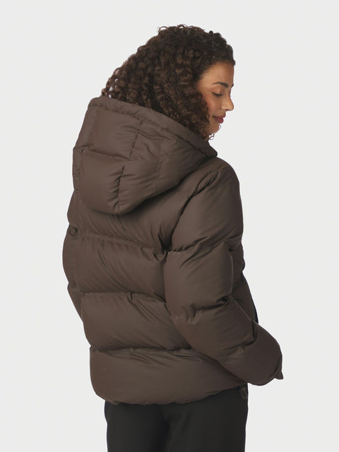Neo noir - 158082 Fox C puffer - 676 Dark brown / jas