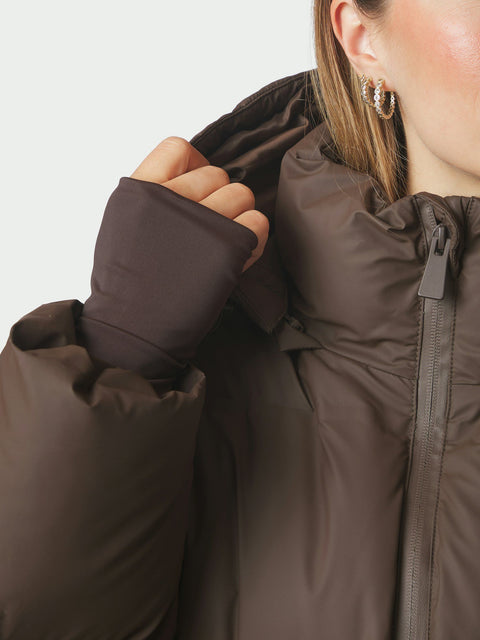 Neo noir - 158083 Viviana C puffer - 676 Dark brown / jas