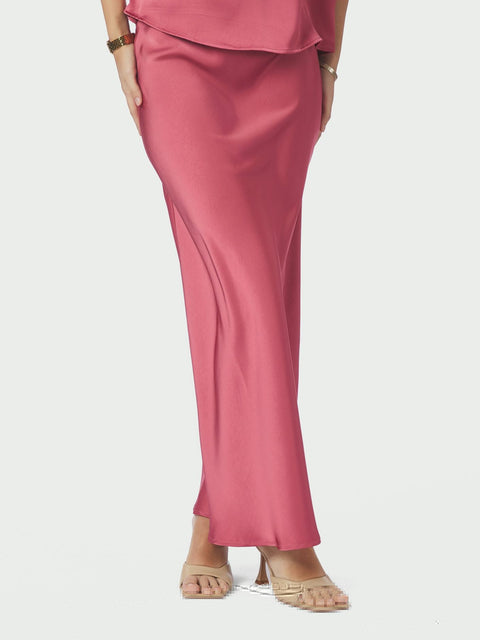 Neo noir - 159588 Vicky heavy sateen - 430 Cherry pink / rok