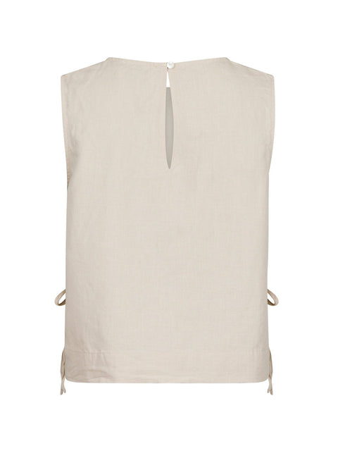 Neo noir - 159947 SVETLANA LINEN TO - 213 SAND / top