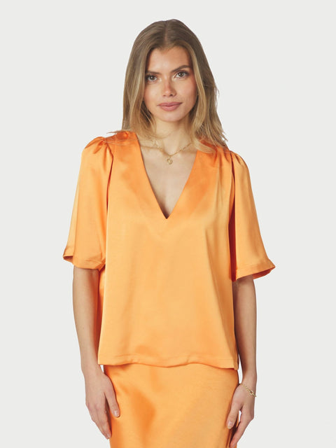 Neo noir - 160108 LARGO HEAVY - 200 ORANGE / top