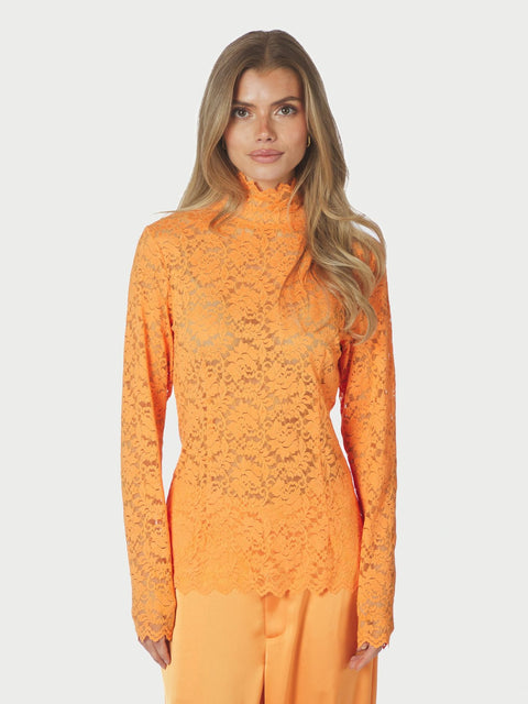 Neo noir - 161473 Liza laceflower - 200 Orange / top