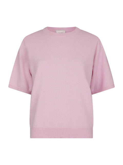 Neo noir - 161927 Missy knit tee - 754 Light pink / top
