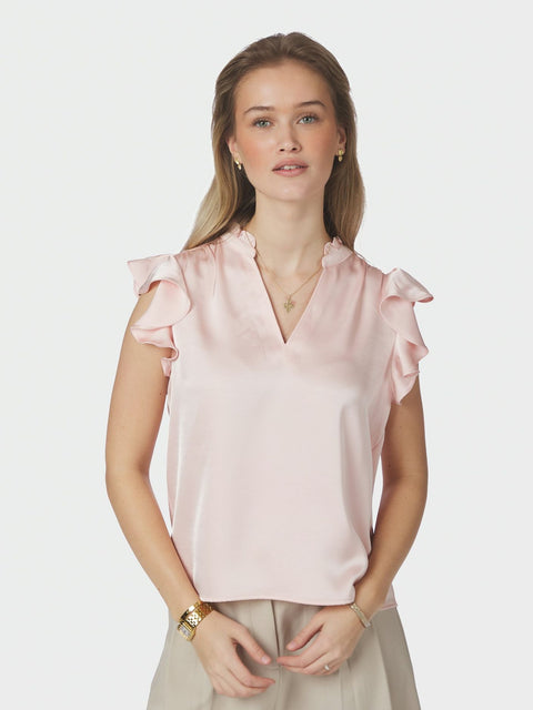 Neo noir - 162668 Stella heavy sateen - 754 Light pink / top