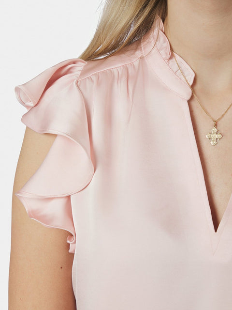 Neo noir - 162668 Stella heavy sateen - 754 Light pink / top