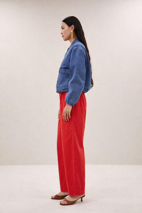 By Bar - Maggie denim jacket - 1638 Mid denim