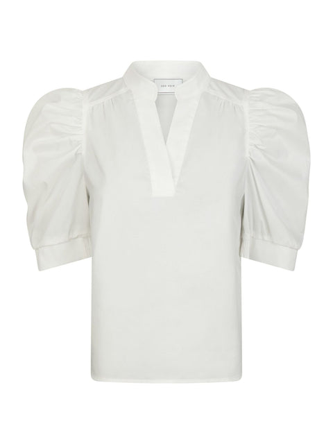 Neo noir - 164283 Roella poplin - 120 White / blouse