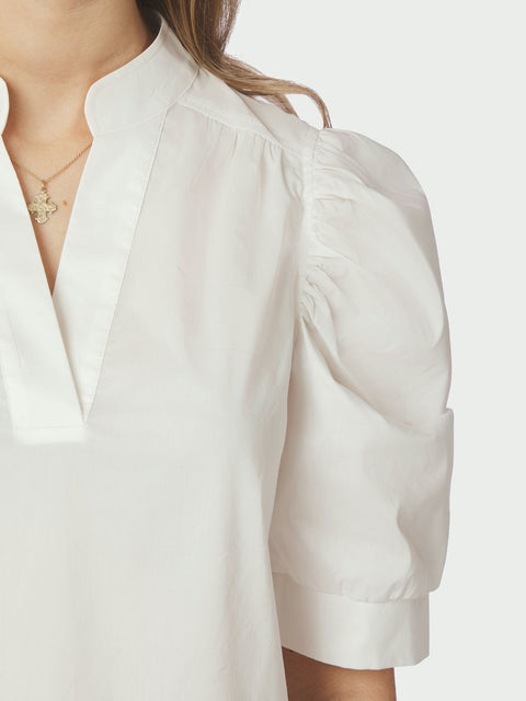 Neo noir - 164283 Roella poplin - 120 White / blouse