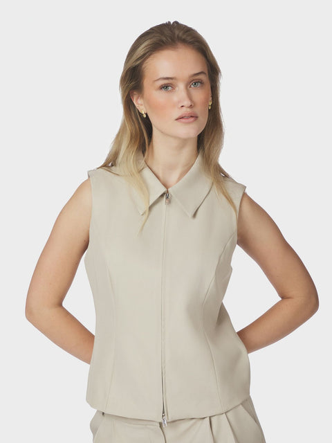 Neo noir - 165355 Annabella structure - 122 Creme / top