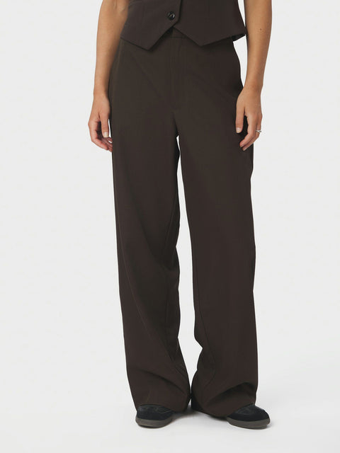Neo noir - Pantalon 165357 Emmett structure - 676 Dark brown