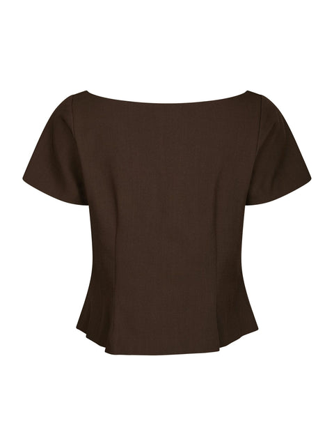 Neo noir - 165513 Tango structure - 676 Dark brown / top