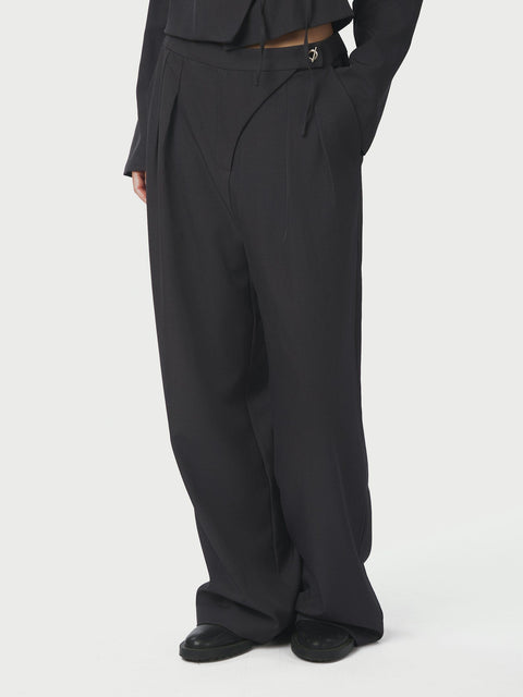 Neo noir - 165551 Zalka eyelet - 104 Dark grey