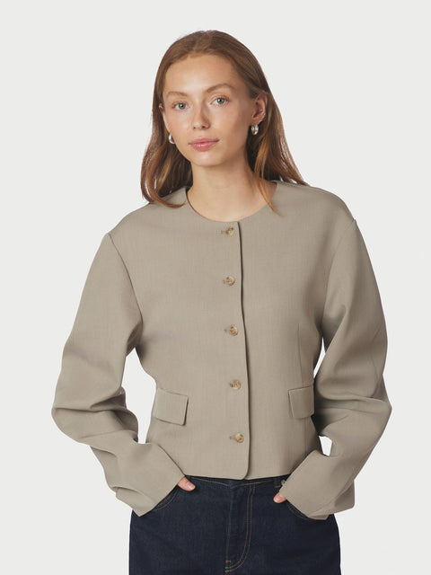 Neo noir - 165619 Aranti structure - 189 Warm grey / top