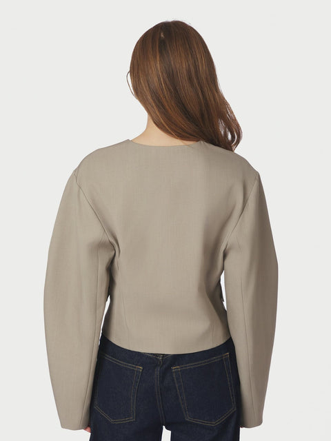 Neo noir - 165619 Aranti structure - 189 Warm grey / top