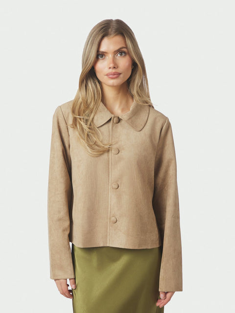 Neo noir - 165954 Nilo faux - 213 Sand / jacket