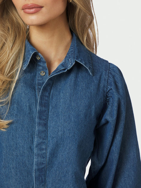 Neo noir - 167092 Wandana - 140 Blue / blouse