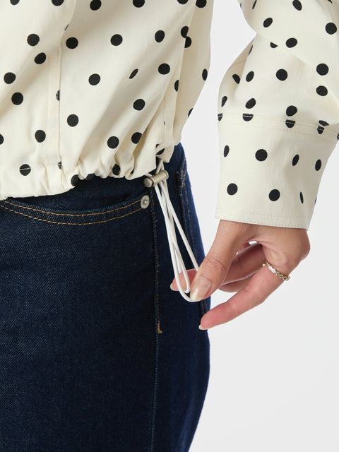 Neo noir - 167353 Calissa dot - 120 White / jacket