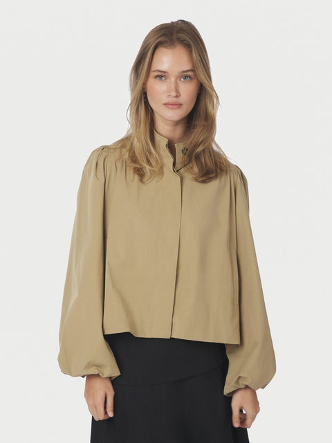 Neo noir - 168103 Tirsa twill jacket - 213 Sand