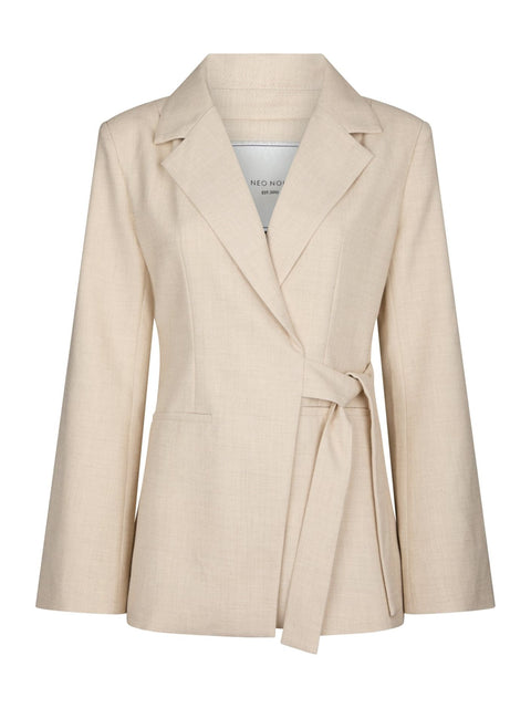 Neo noir - 168227 CARMIA MELANGE - 976 BEIGE MELANGE / blazer