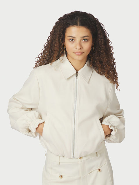Neo noir - 168514 Denielle structure - 121 Offwhite / jacket