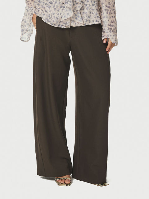 Neo noir - 168522 Essiall structure - 676 Dark brown / pants
