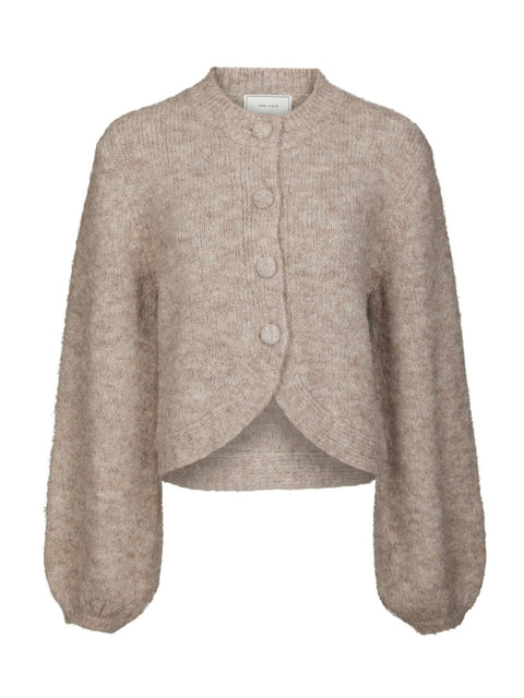 Neo noir - 168524 Gio fluffy knit - 976 Beige melange / vest