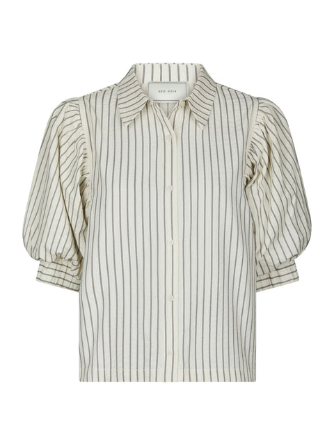 Neo noir - 168663 Etta slim stripe - 121 Offwhite / blouse