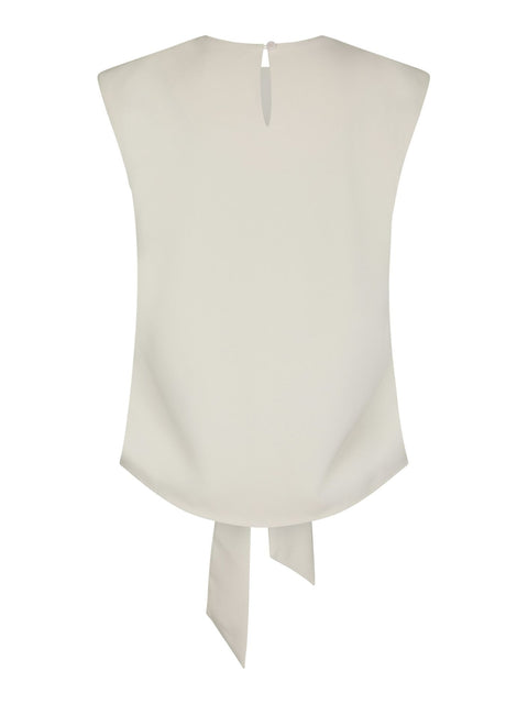 Neo noir - 168938 Katarim crepe top - 124 Ivory / top