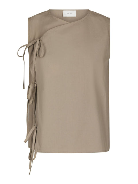Neo noir - 168962 Lasa C poplin - 214 Taupe / top