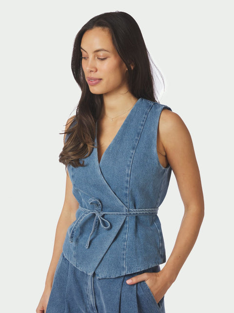 Neo noir - 168983 Samara denim - 140 Blue / top