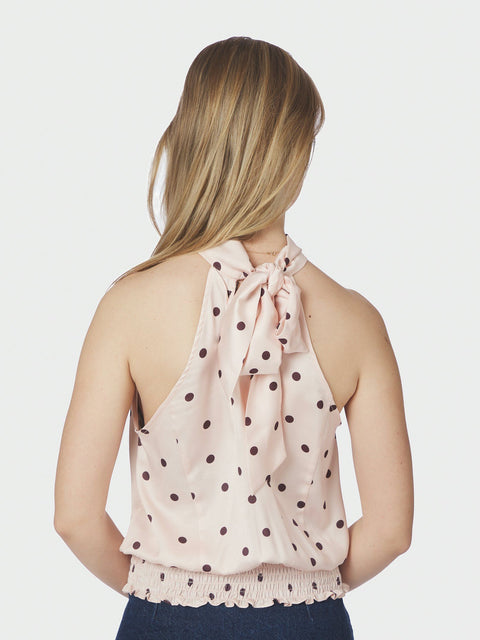Neo noir - 169173 Jos big dot - 754 Light pink / top