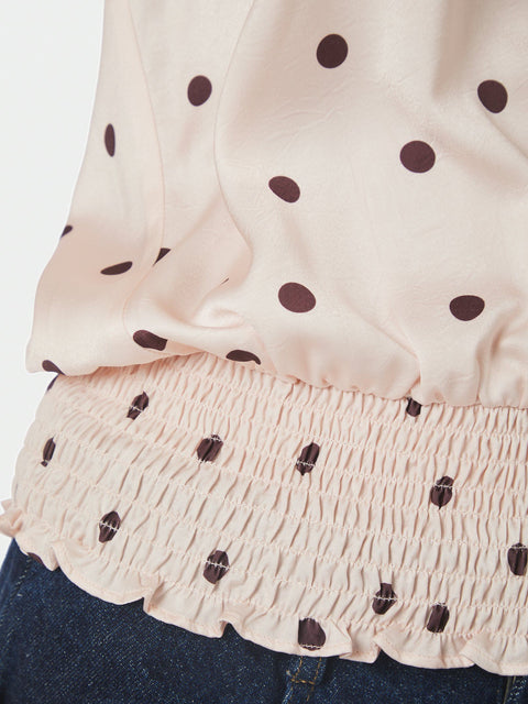 Neo noir - 169173 Jos big dot - 754 Light pink / top