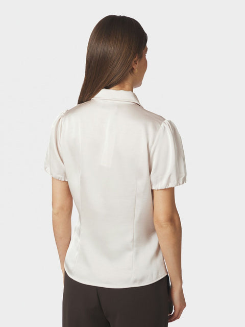 Neo noir - 169600 Lyselle heavy sateen - 621 Pearl / top